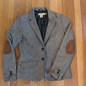 Blazer with elbow pads